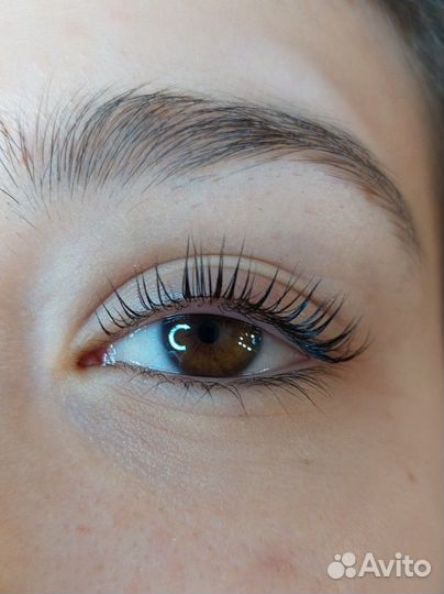 Ламинирование ресниц, бровей. Моделирование бровей