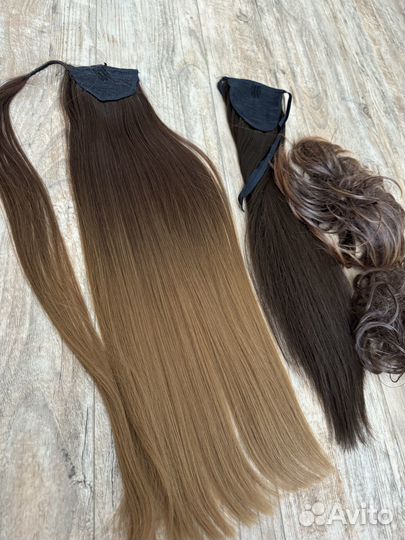 Накладной хвост для волос