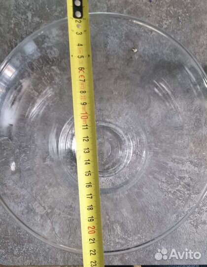 Ваза для цветов стеклянная для больших букетов