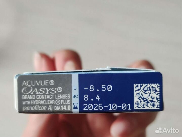 Линзы контактные acuvue oasys двухнедельные