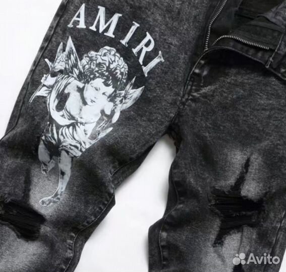 Джинсы amiri drip