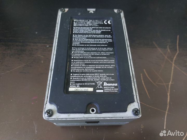 Гитарная педаль ibanez DS7 Distortion