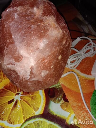 Солевой светильник