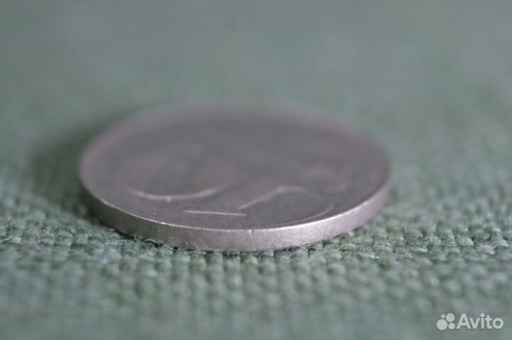 Монета 10 сантимов, сантим 1922 года, Латвия. Samt