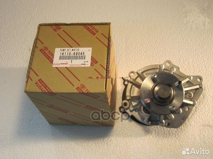 Помпа водяная toyota prado KDJ7#/9#/12#/15#/HIA