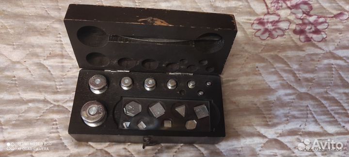 Набор разновесов (гирьки)