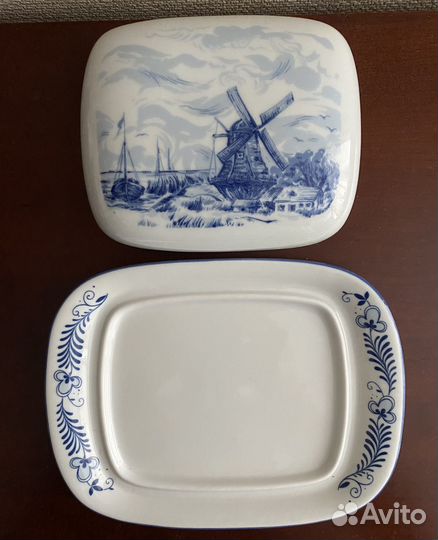 Масленка. Фарфор. Германия