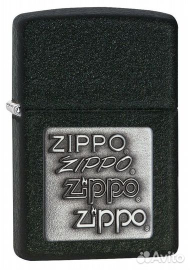 Зажигалка Zippo 363 Black Crackle Оригинал Новая