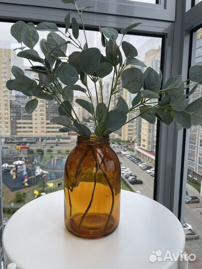 Банка аптекарская коричневое стекло 2 литра