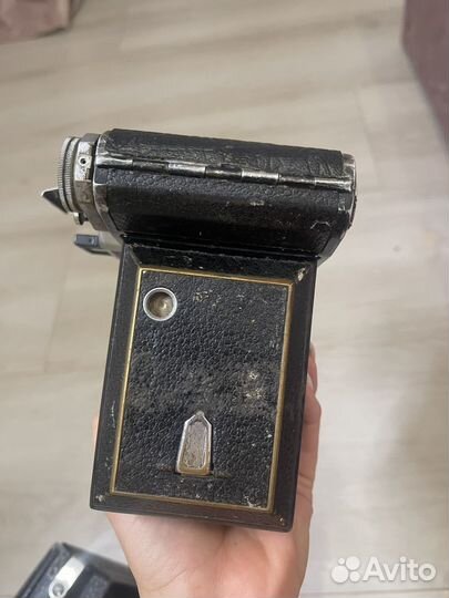 Раритетный старинный фотоаппарат момент-1 москва