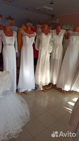 Свадебное платье, вечерние, детские, цены разные