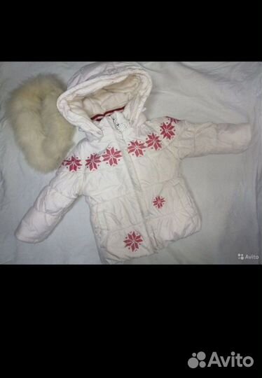 Зимний костюм для девочки