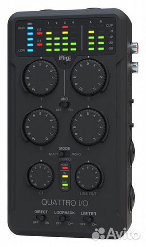 IK Multimedia iRig Pro Quattro I/O новый