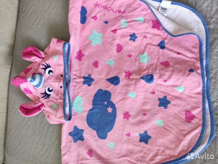 Полотенце пончо детское