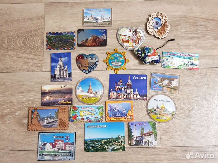 Сувениры и магнитики на холодильник