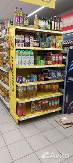 Торговые стеллажи для магазина бу