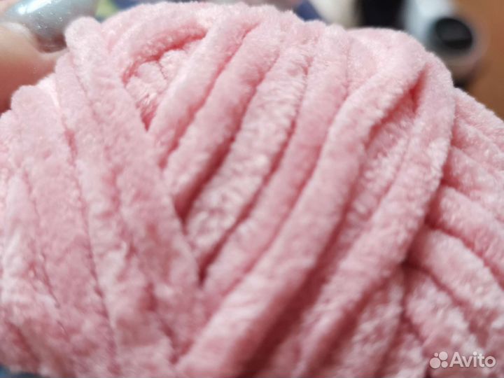 Плюшевая пряжа lavita velur