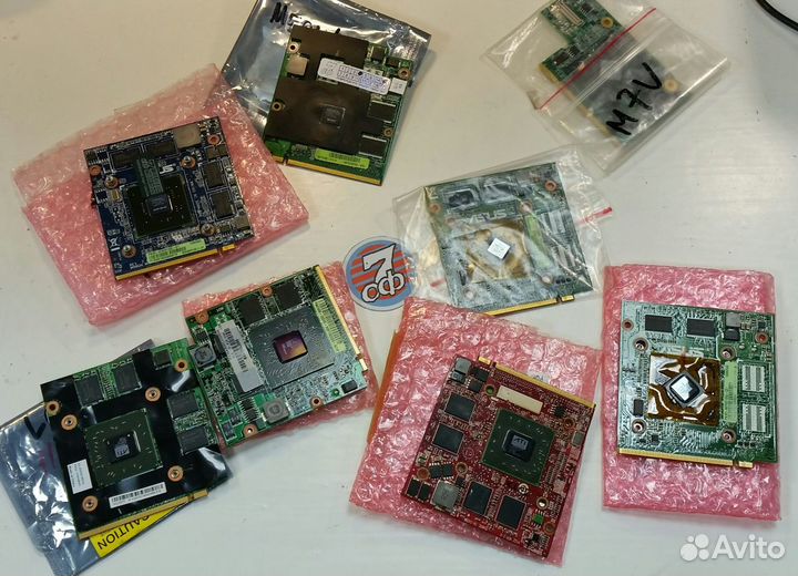 Видеокарты для ноутбуков