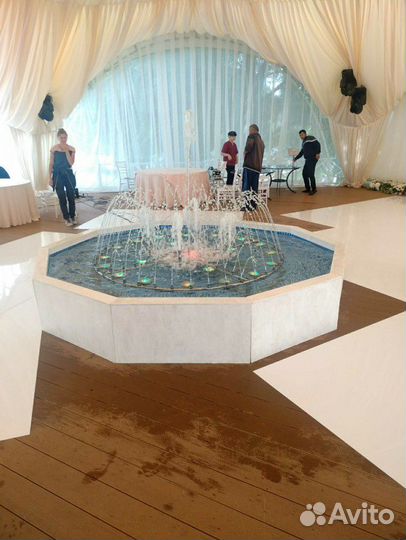 Заработок на аренде настоящего фонтана