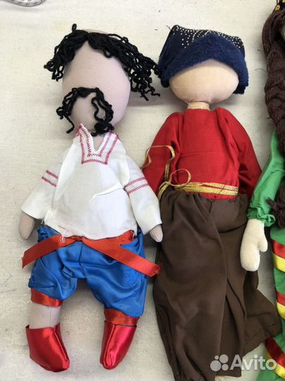 Куклы интерьерные б/у