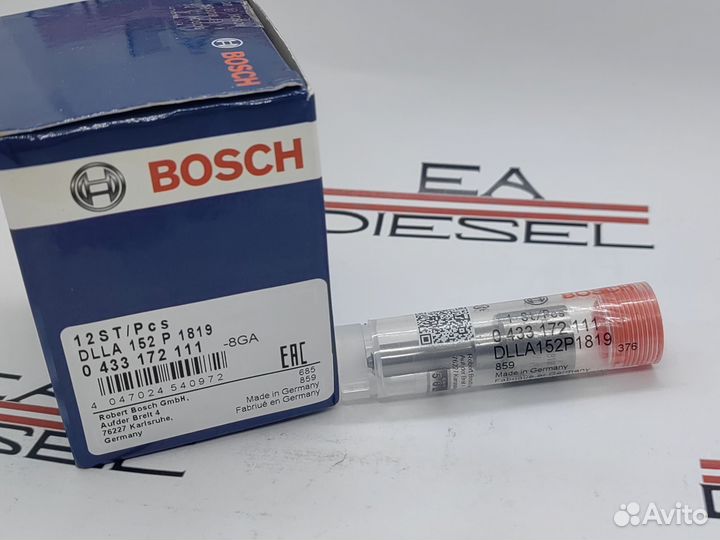 Распылитель 0 433 172 111 (dlla 152P1819)