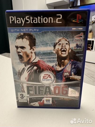 Диск ps2 FIFA06