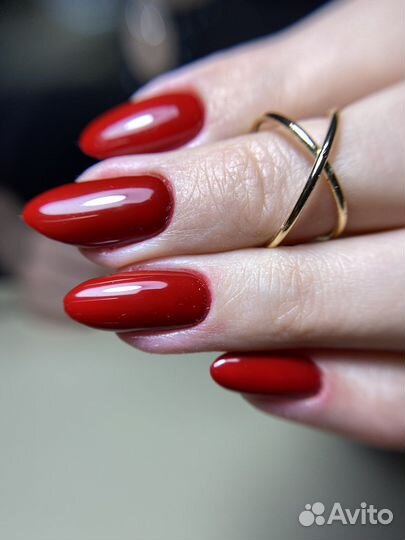 Маникюр с укреплением и покрытием гель лак