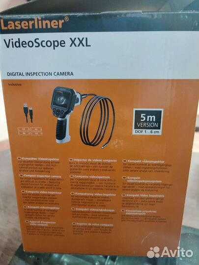 Эндоскоп videoscope XXL Laserliner 082.115A