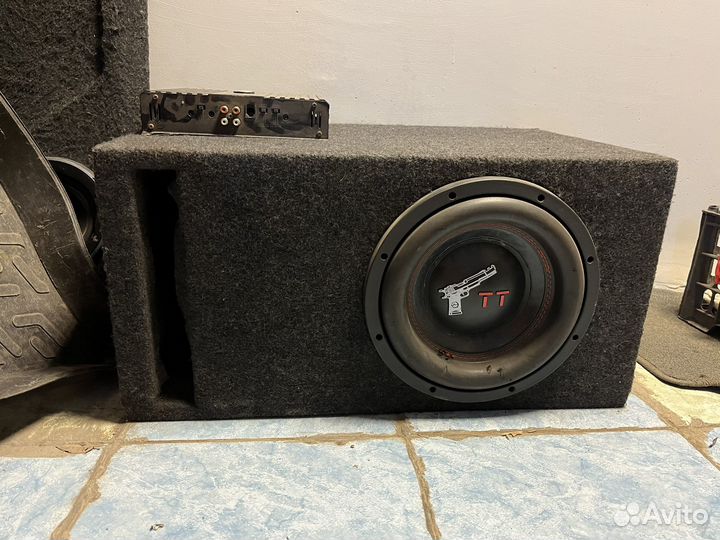 Сабуфер + усилитель