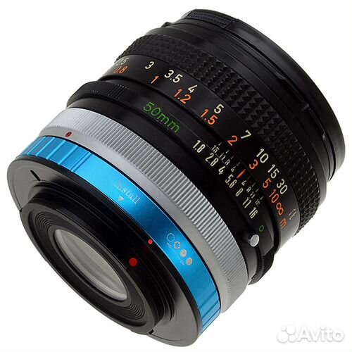 Адаптер Fotodiox Pro Canon FD - Nikon F