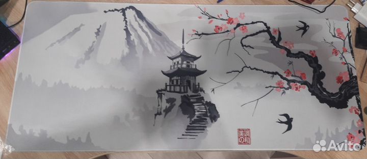 Игровой коврик для мыши большой 900 на 400 мм