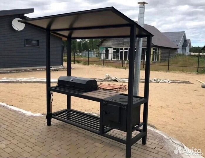 Мангал лофт
