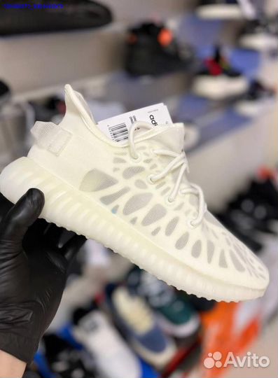 Кроссовки Adidas Yeezy white (Арт.47511)