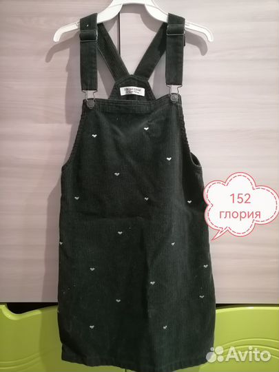 Вельветовый сарафан для девочки