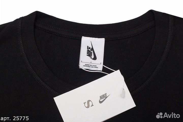 Футболка NikeStussy Чёрная