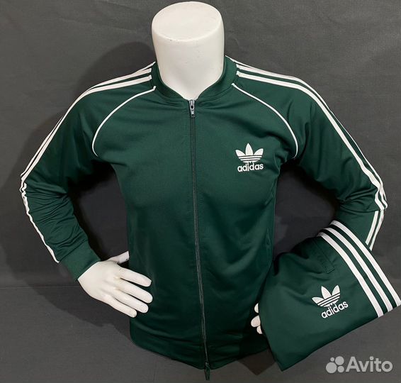Спортивный костюм Adidas зеленый
