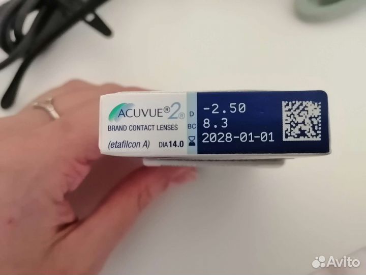 Линзы контактные acuvue двухнедельные