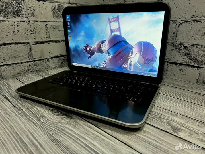 Игровой ноутбук Dell Core i7/8gb озу/Full HD