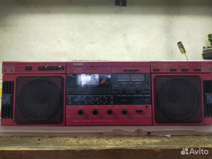 Кассетная магнитола томь
