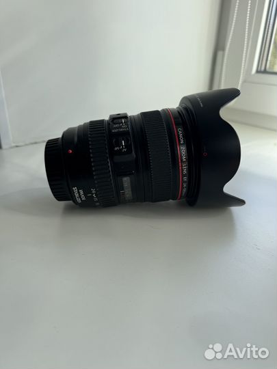 Объектив Canon Zoom Lens EF 24-105 1:4 L IS SUM