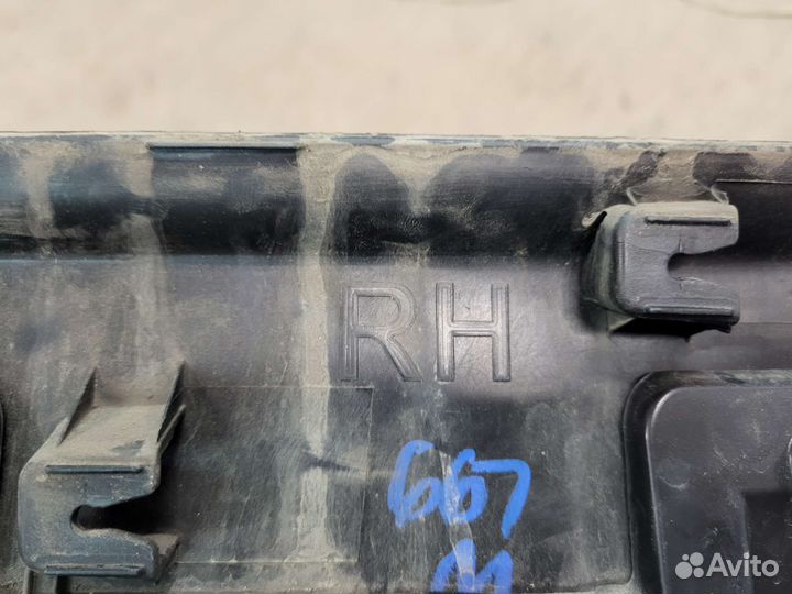 Молдинг передней правой двери kia sorento prime 3