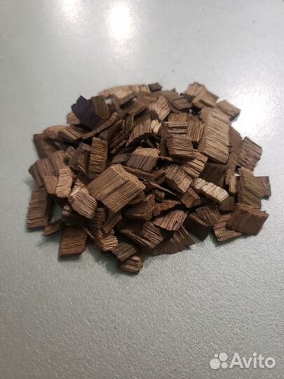 Дубовые кубики, щепа, палочки для настройки