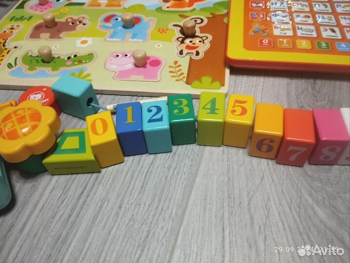 Развивающие игрушки от 1 года пакетом