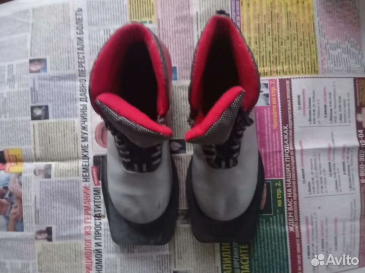 Лыжные ботинки классические