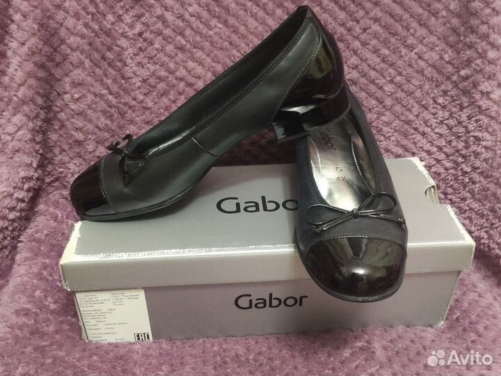 Туфли Gabor 37,5 размера