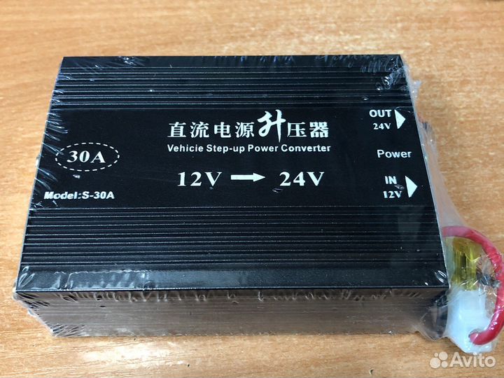 Преобразователь напряжения с 12 В на 24 В на 30 А