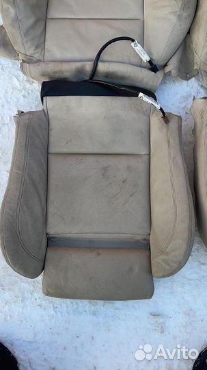 Кожа спорт салона BMW F10 F11 с подогревом