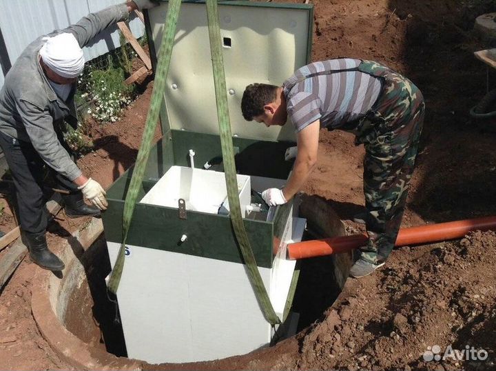 Автономная канализация. Монтаж септика под ключ