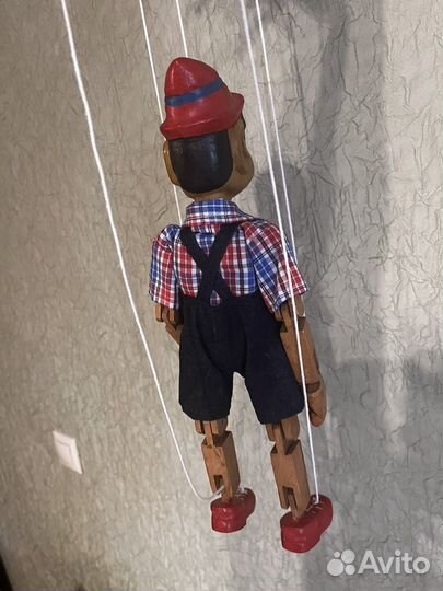 Морионетка Пиноккио деревянная новая