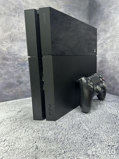 Sony playstation 4 fat 500 gb б/у - гарантия